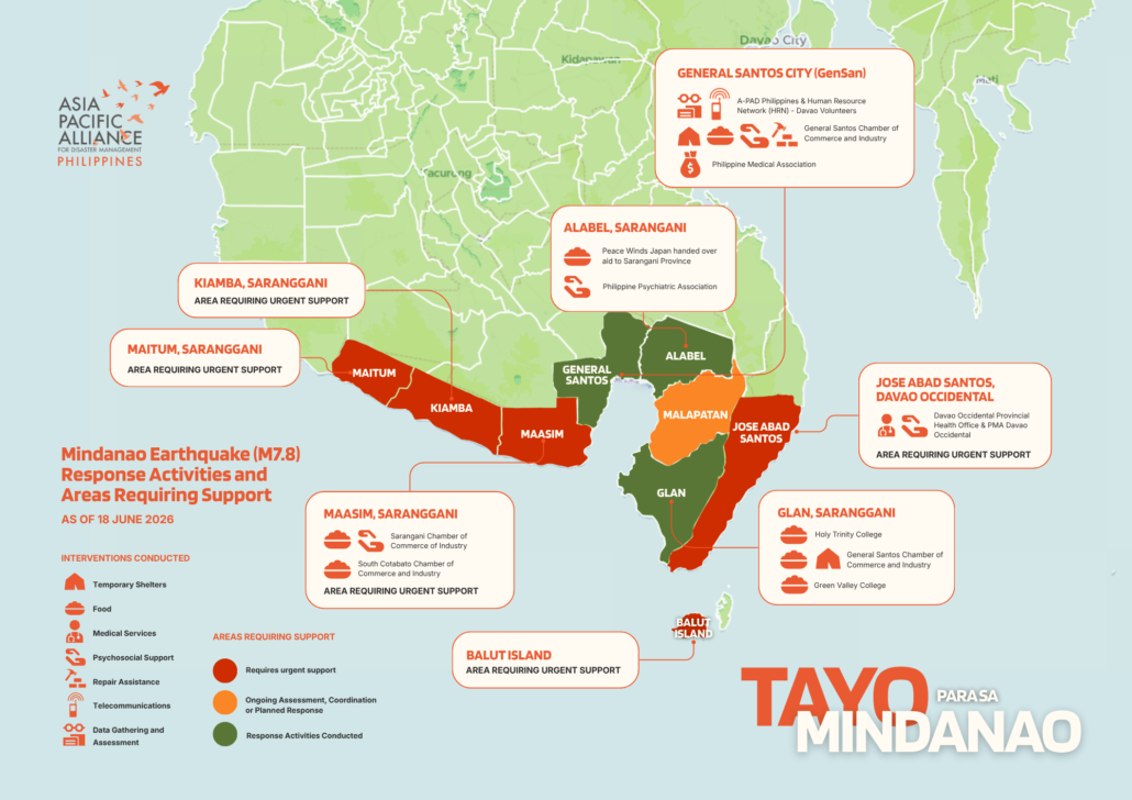Tayo Para sa Mindanao: Mapping Multisectoral Humanitarian Action