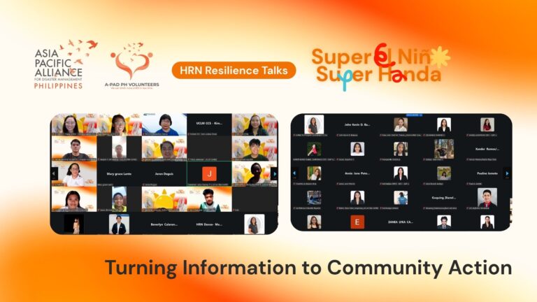 Super Youth gears up for El Niño preparedness through A-PAD PH Volunteers Resilience Talk