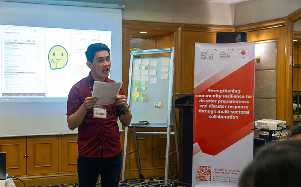 A-PAD Philippines conducted a Training of Trainers on the Microenterprise Resilience Plan