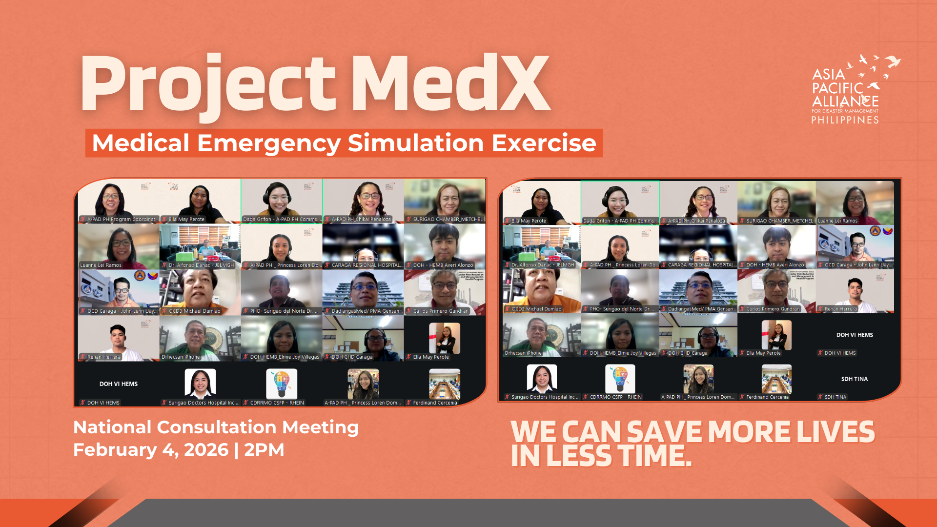 A-PAD PH Secures Broad Support for Project MedX Launch